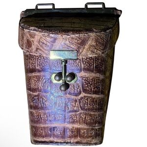 Vintage alligator leather bag purse women’s